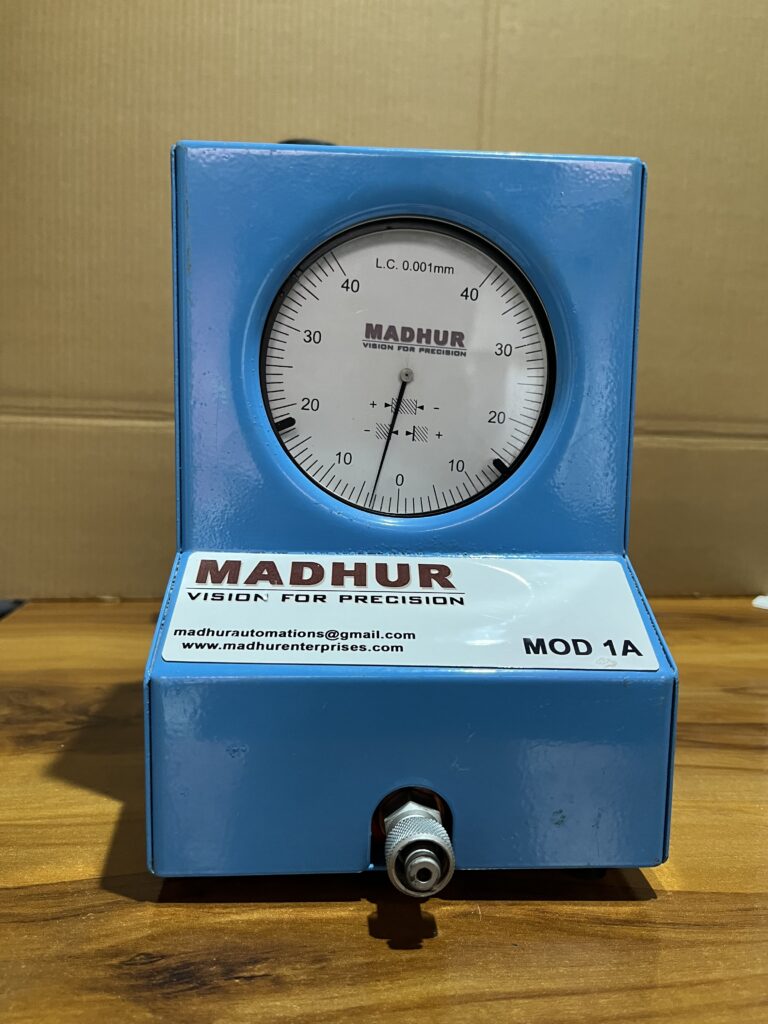 Analog air gauge unit
